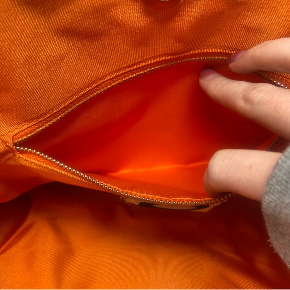 Telfar Orange Shopping Bag Tote Purse - Picture 8 of 11